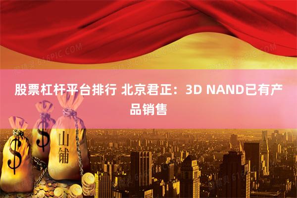 股票杠杆平台排行 北京君正：3D NAND已有产品销售