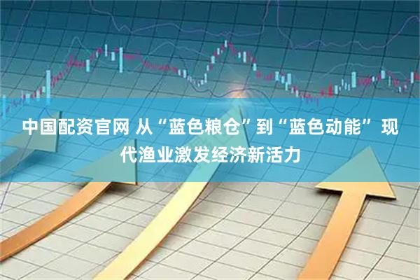 中国配资官网 从“蓝色粮仓”到“蓝色动能” 现代渔业激发经济新活力